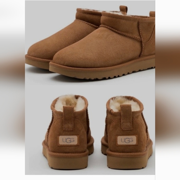 UGG Womens Classic Ultra Mini Boots - Picture 3 of 11